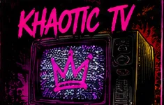 Khaotic TV neon monitor
